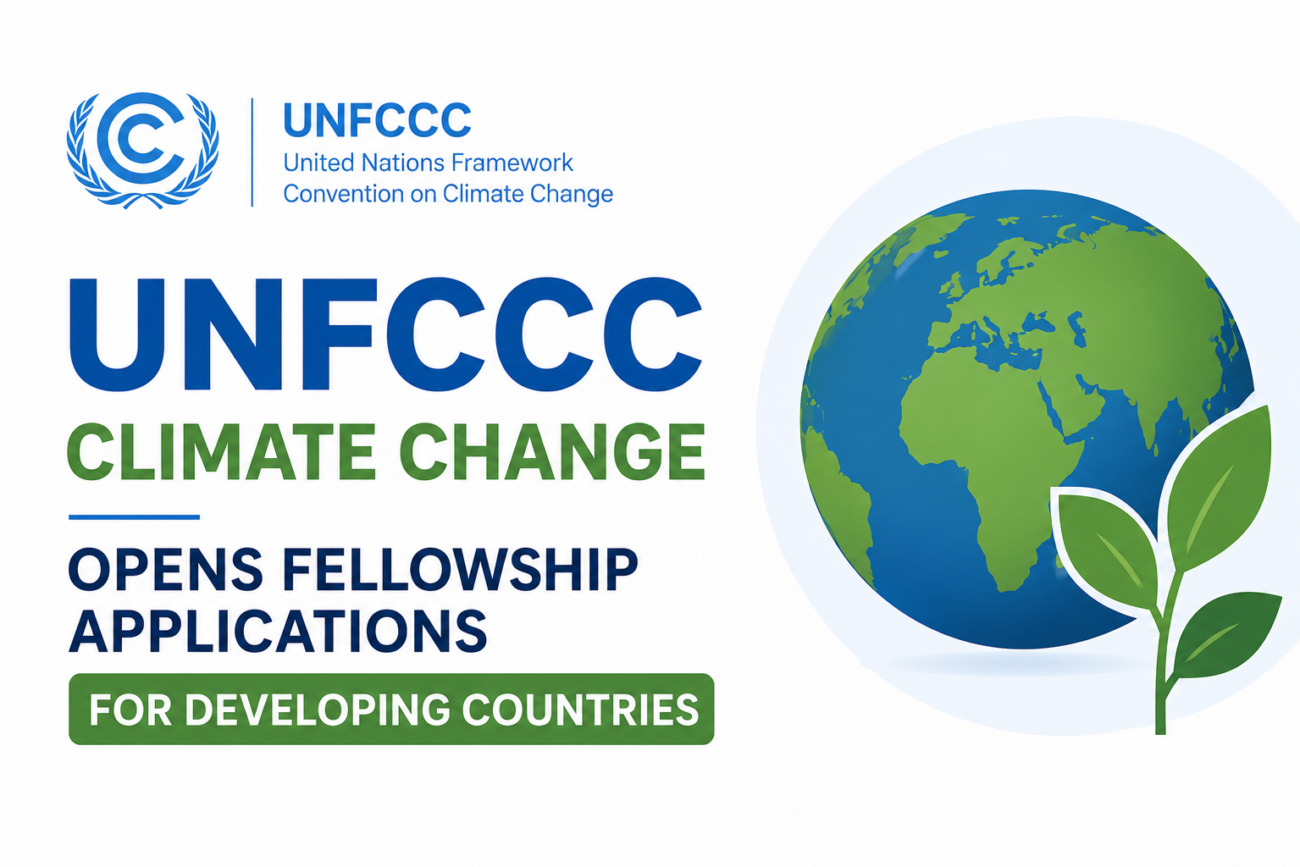 UNFCCC Climate Change Opens Fellowship Applications for Developing Countries