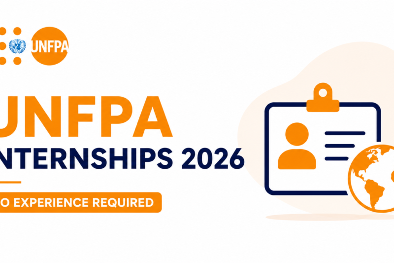 UNFPA Internships 2026 | No Experience Required