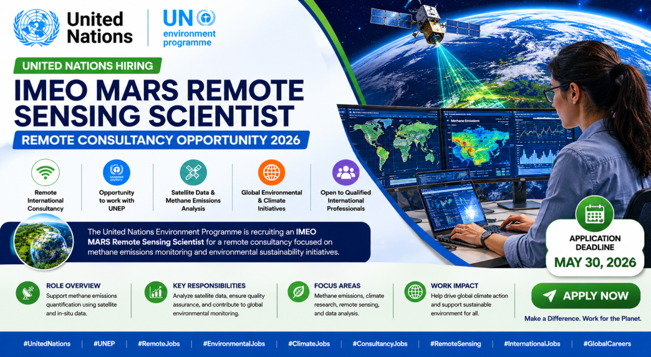 UNEP Remote Research Scientist