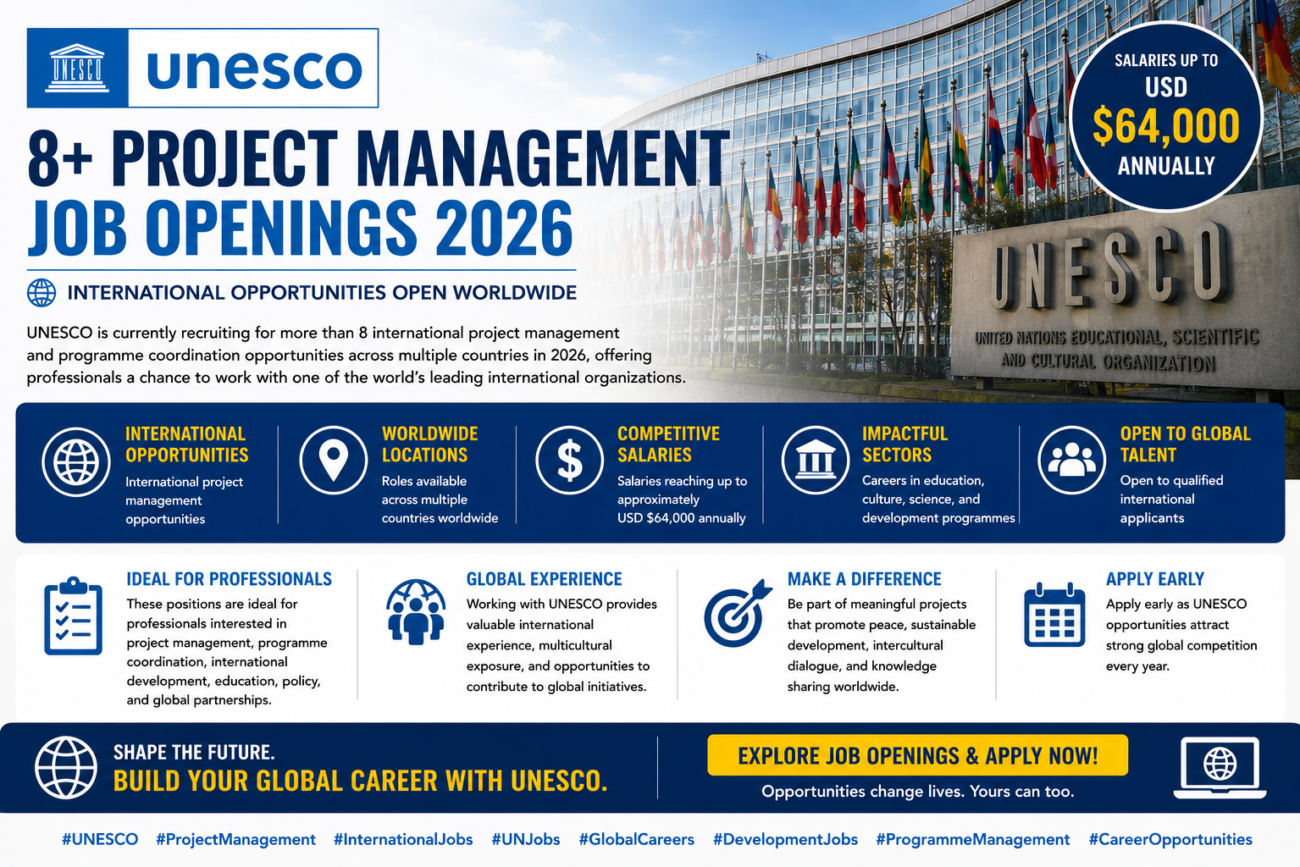 Project Management Job Openings