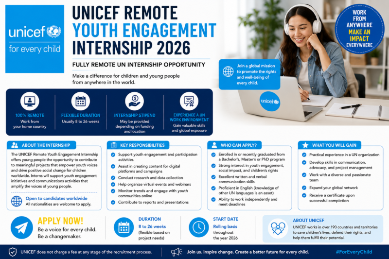 Youth Engagement Internship 2026