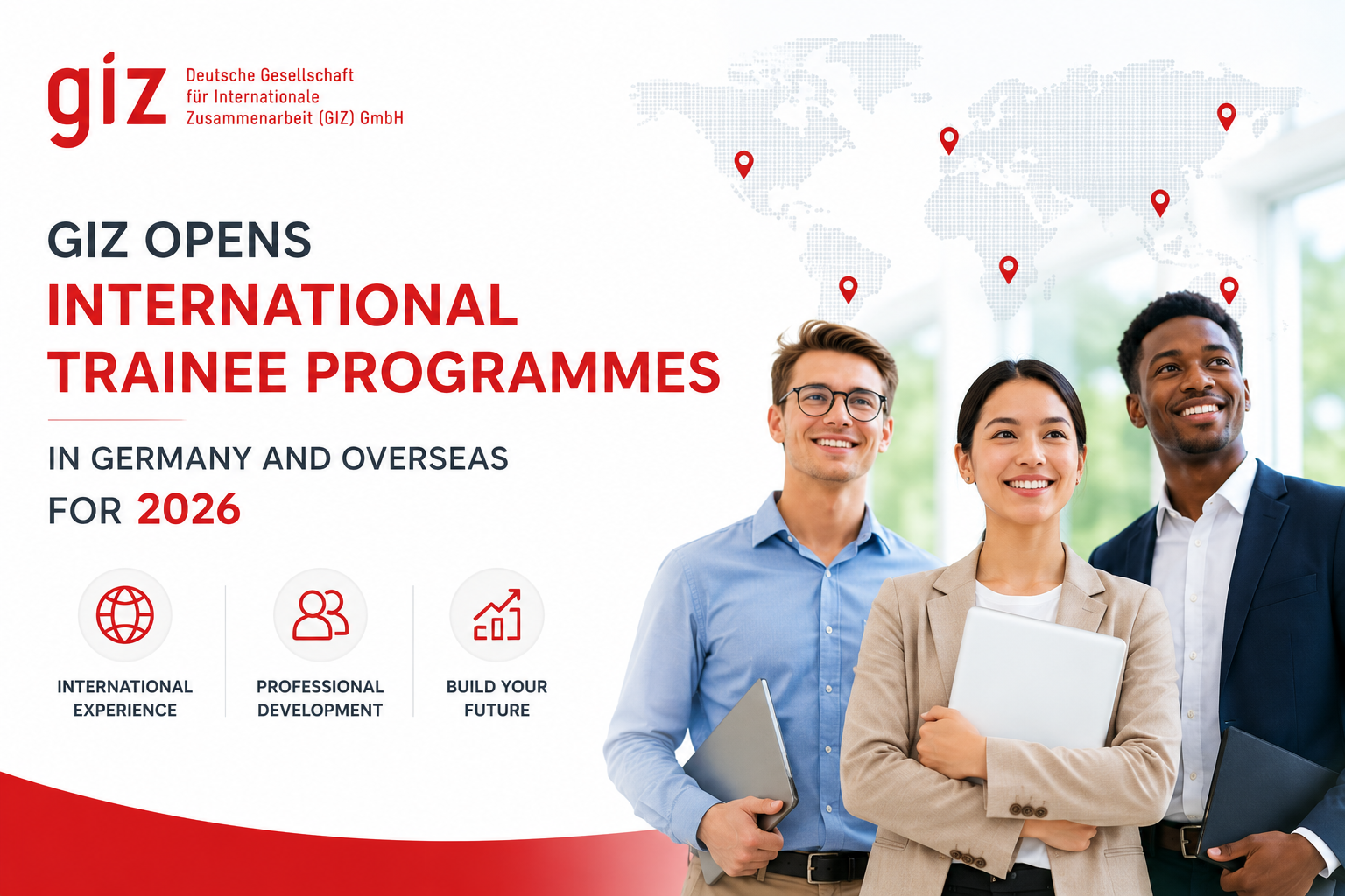 GIZ Opens International Trainee Programmes in Germany and Overseas for 2026