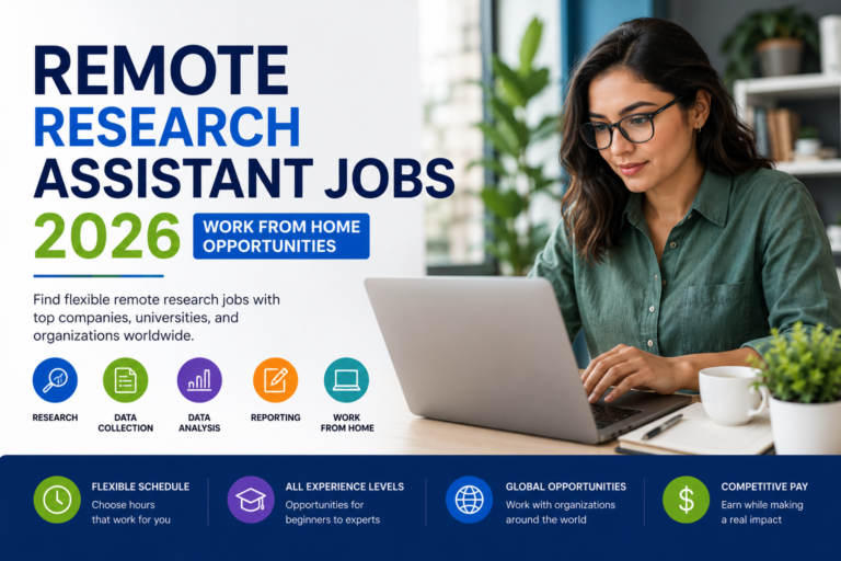 Remote Research Assistant Jobs 2026