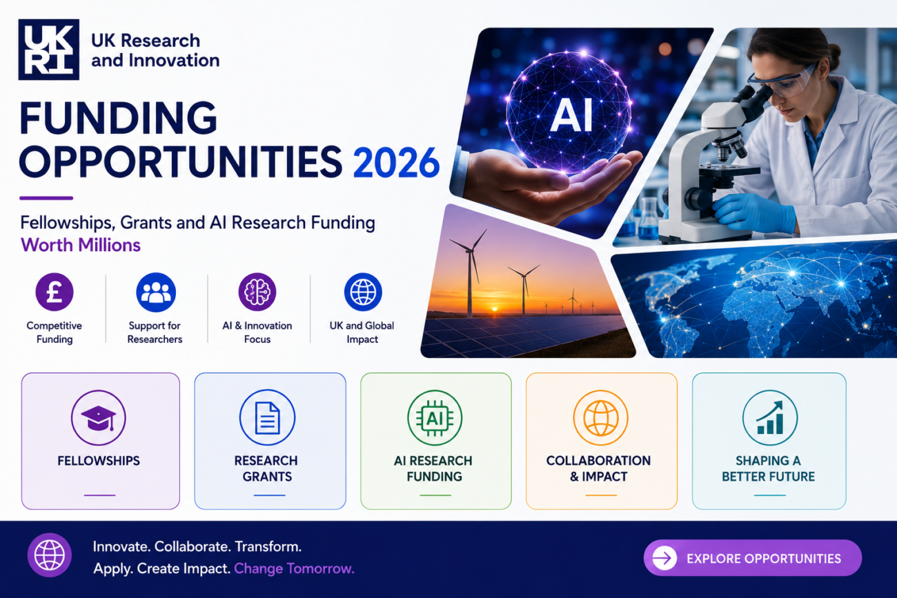 (UKRI) Funding Opportunities 2026