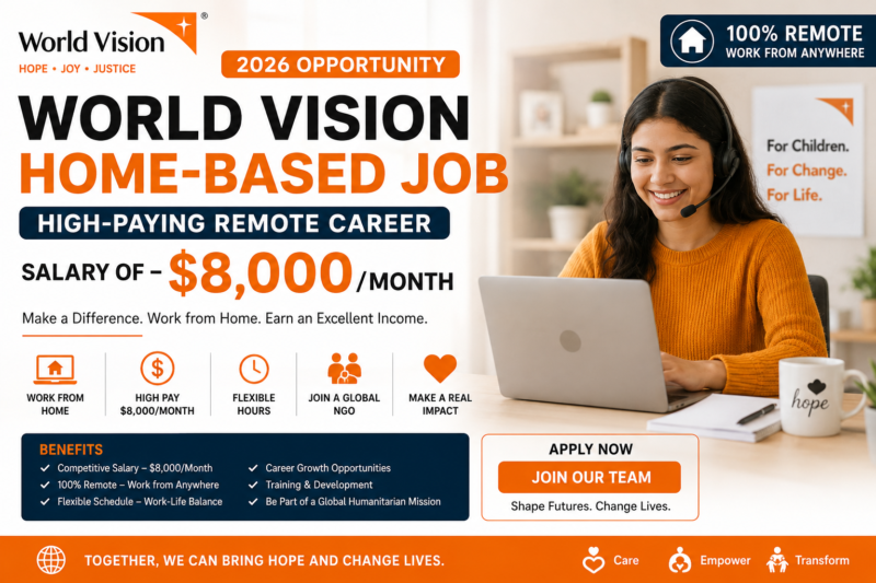 World Vision Remote Enterprise Architect Job 2026 | Global Work From Home Opportunity