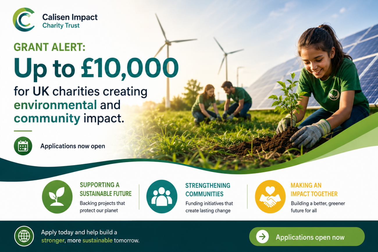 Calisen Impact Charity Trust Grants 2026