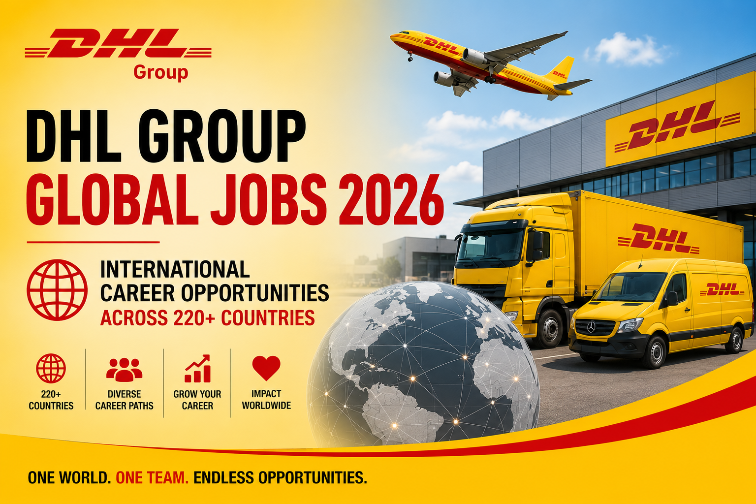 DHL Group Global Jobs 2026 | International Career Opportunities Across 220+ Countries