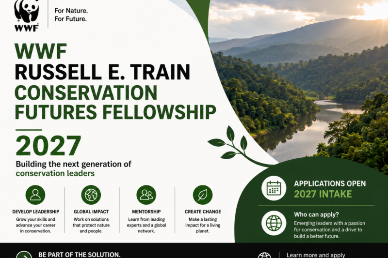 🐼 WWF Russell E. Train Conservation Futures Fellowship 2027