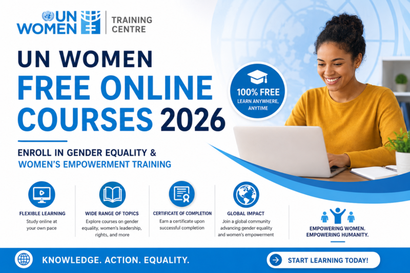 UN Women Free Online Courses 2026: Enroll in Gender Equality & Women’s Empowerment Training