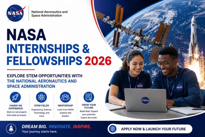 NASA Internships and Fellowships 2026: Explore STEM Opportunities with the National Aeronautics and Space Administration