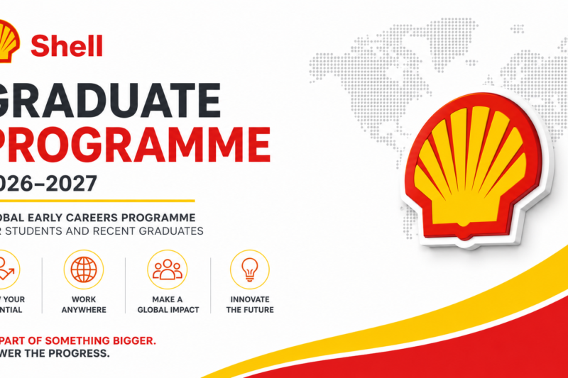 Shell Graduate Programme 2026–2027 | Global Early Careers Programme for Students and Recent Graduates