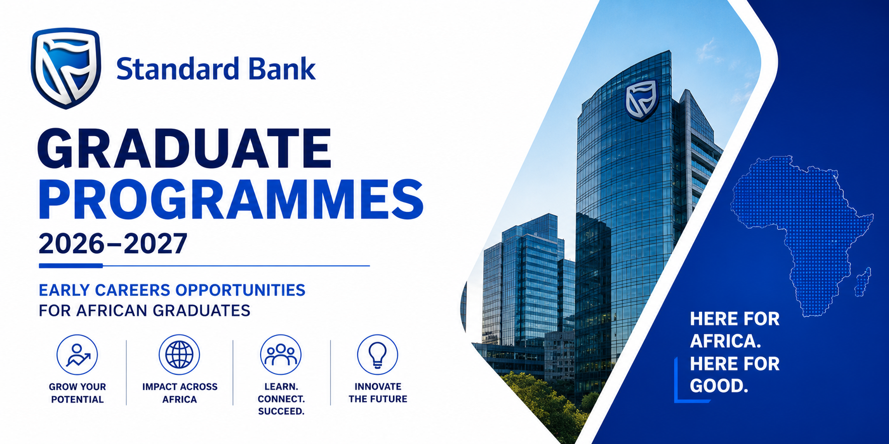 Standard Bank Graduate Programmes 2026–2027 | Early Careers Opportunities for African Graduates