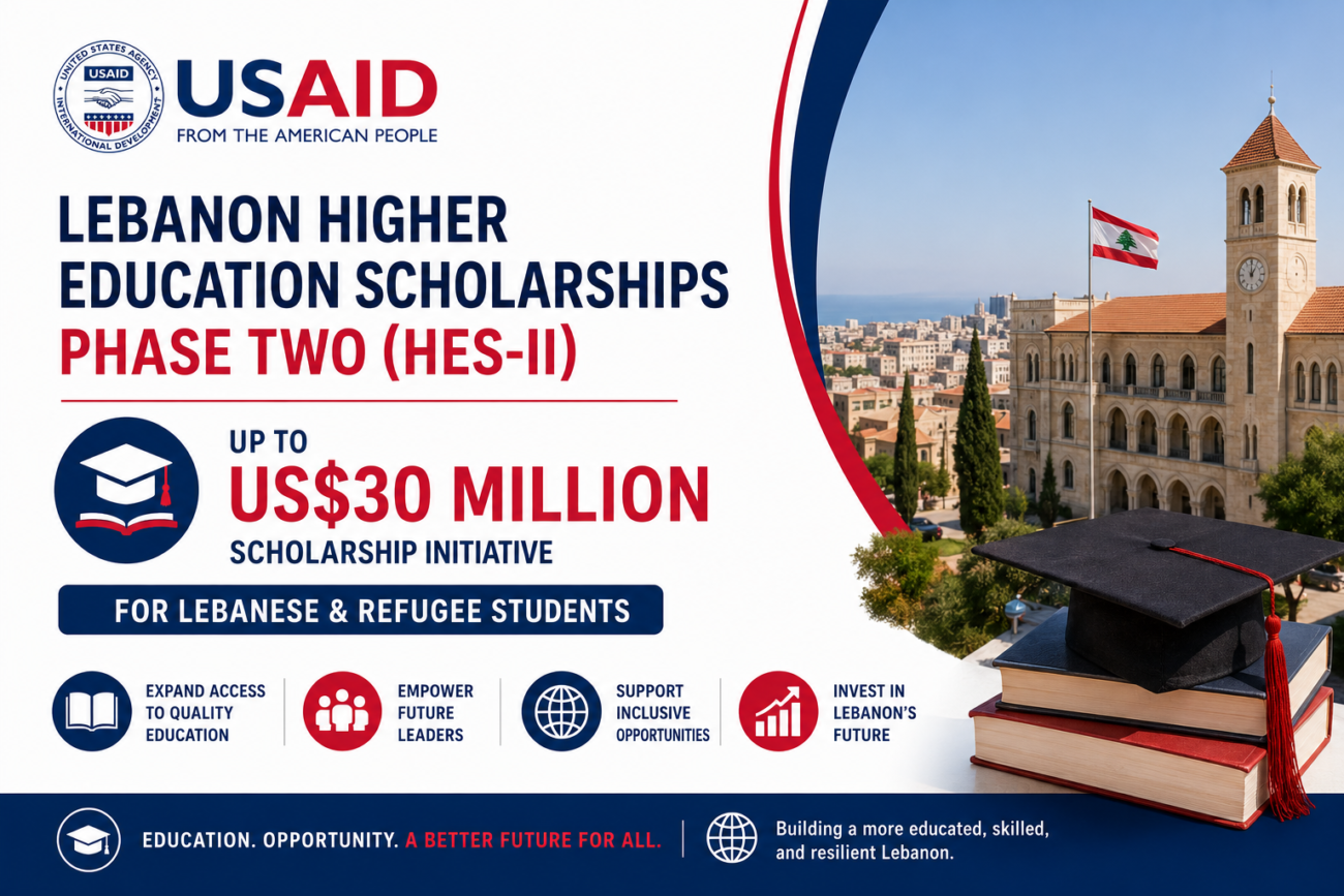 USAID Lebanon Higher Education Scholarships