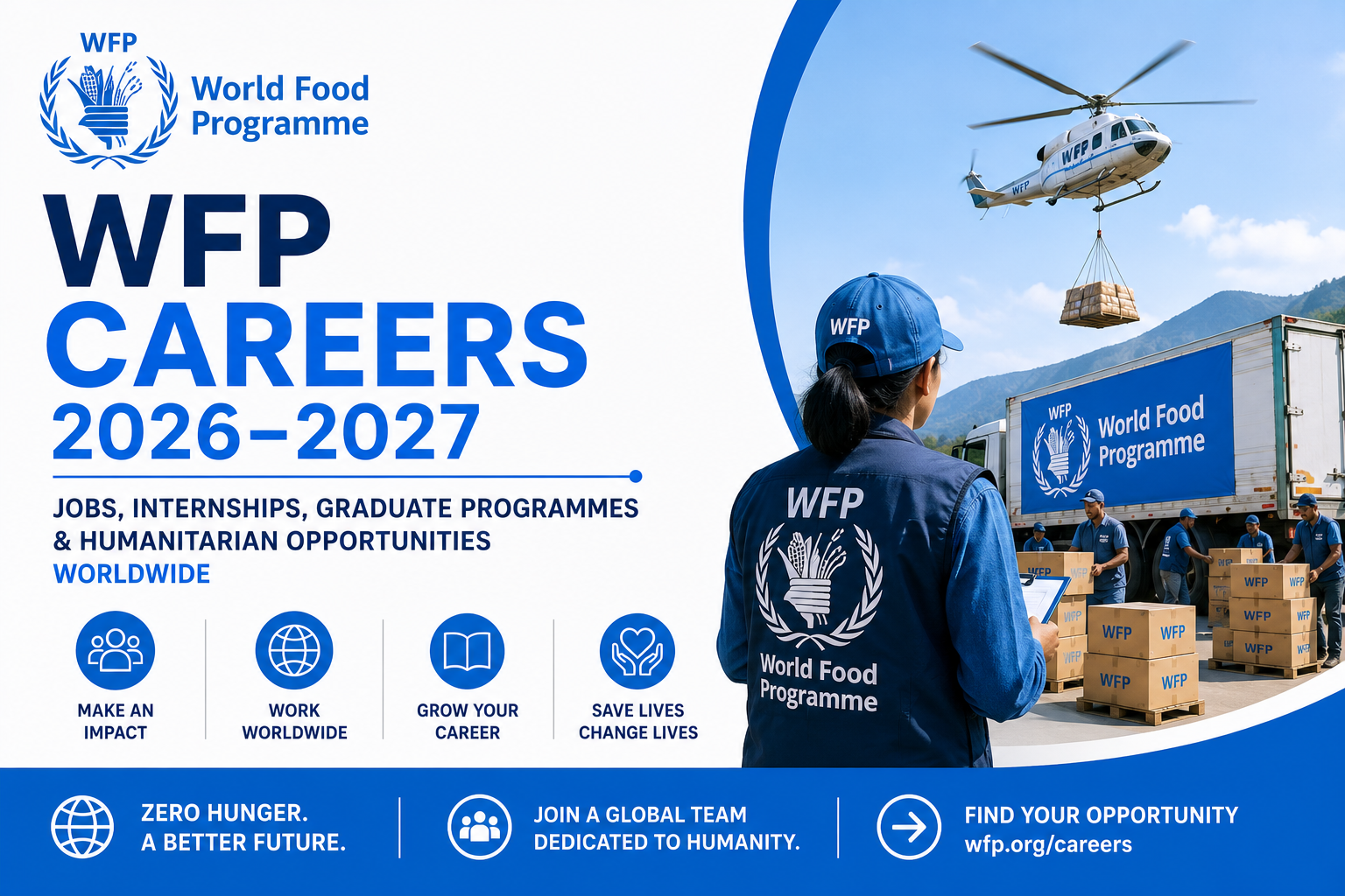 World Food Programme (WFP) Careers 2026–2027 | Jobs, Internships, Graduate Programmes & Humanitarian Opportunities Worldwide