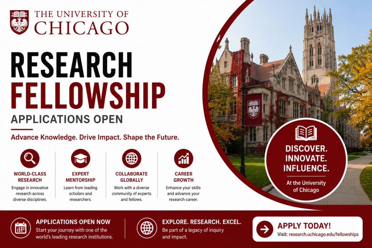University of Chicago Summer Research Fellowship 2026 | $10,000 Fully Funded AI Safety & Nuclear Security Research Program