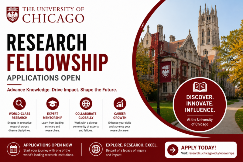 University of Chicago Summer Research Fellowship 2026 | $10,000 Fully Funded AI Safety & Nuclear Security Research Program