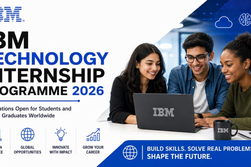 IBM Internship Program 2026 | Paid Global Internship Opportunities for Students and Recent Graduates