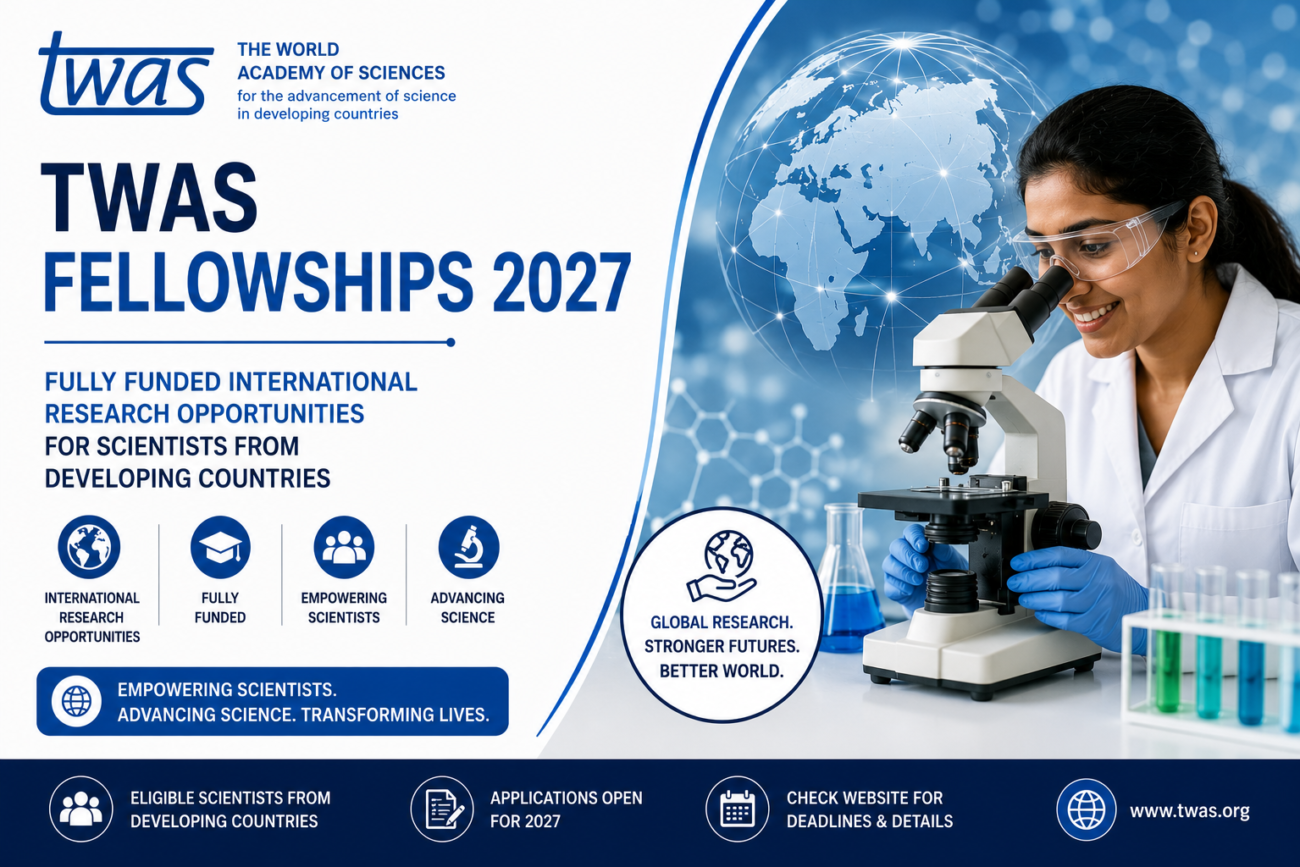 TWAS Fellowships 2027