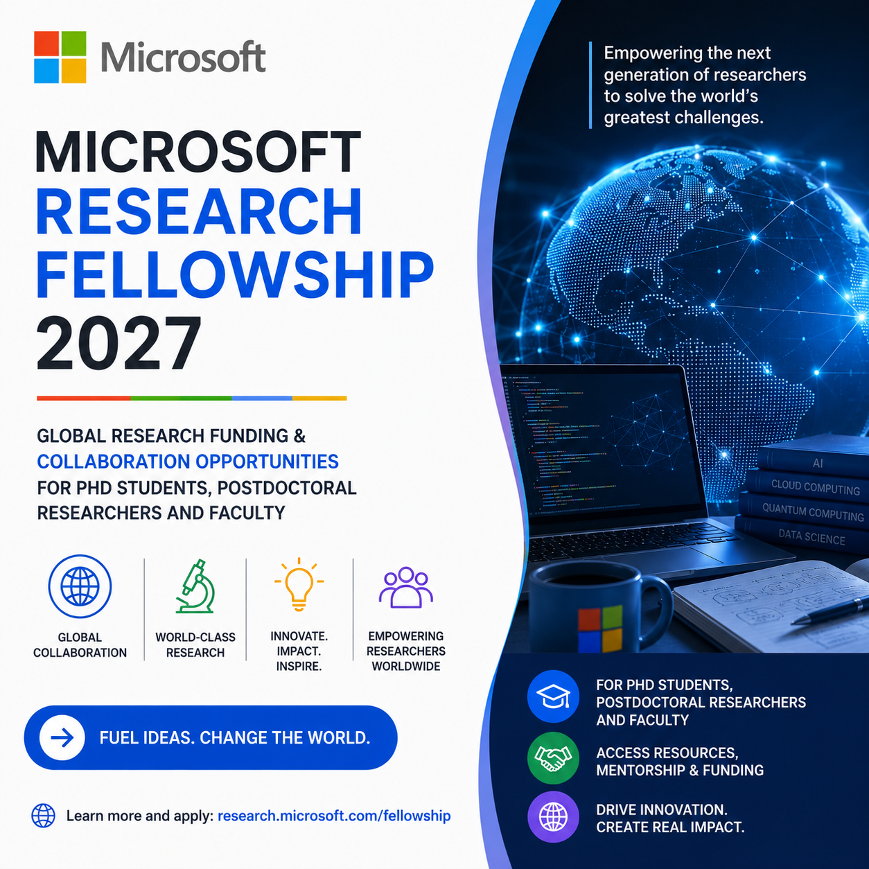 Microsoft Research Fellowship 2027