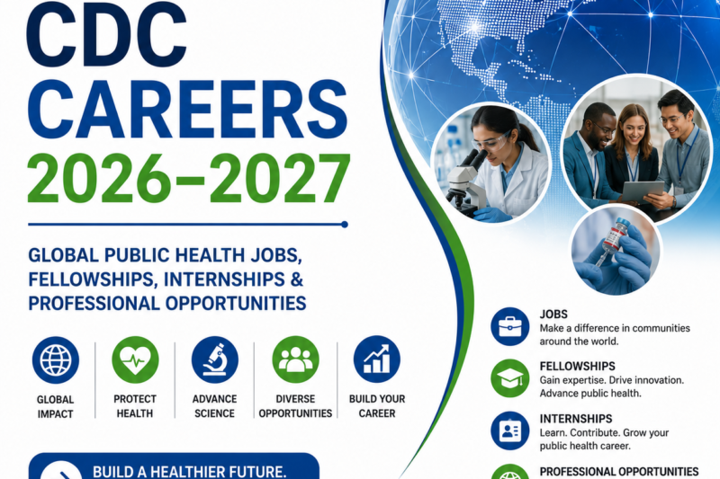 CDC Careers 2026–2027