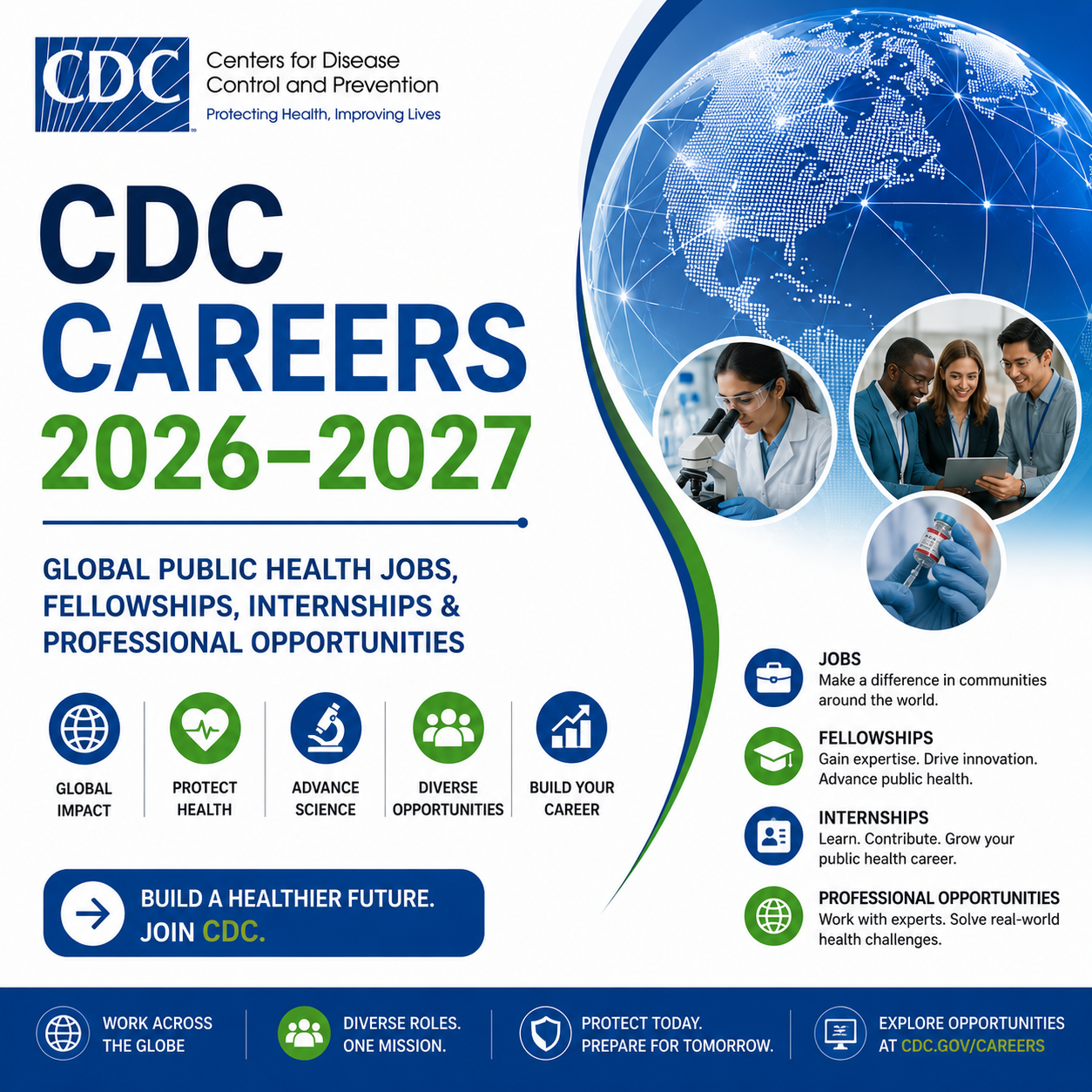CDC Careers 2026–2027