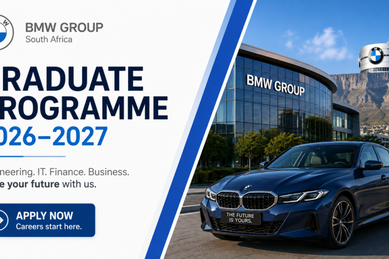 BMW Group South Africa Graduate Programme 2026–2027 | Engineering, IT, Finance & Business Graduate Opportunities