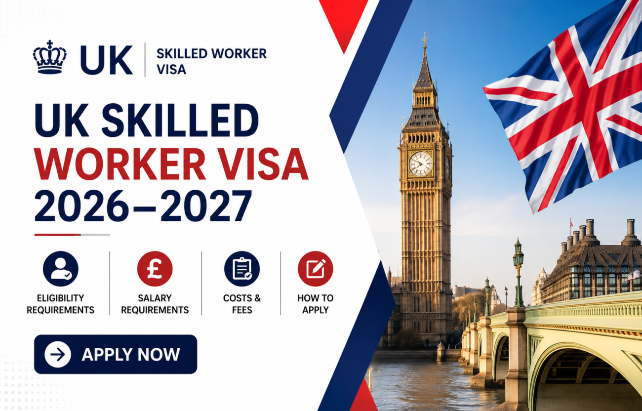 UK Skilled Worker Visa 2026–2027