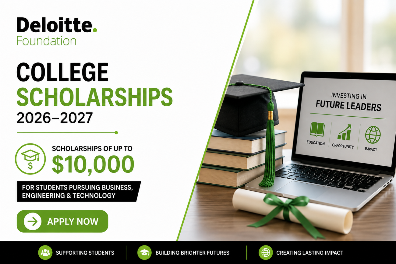 Deloitte Foundation College Scholarships 2026–2027