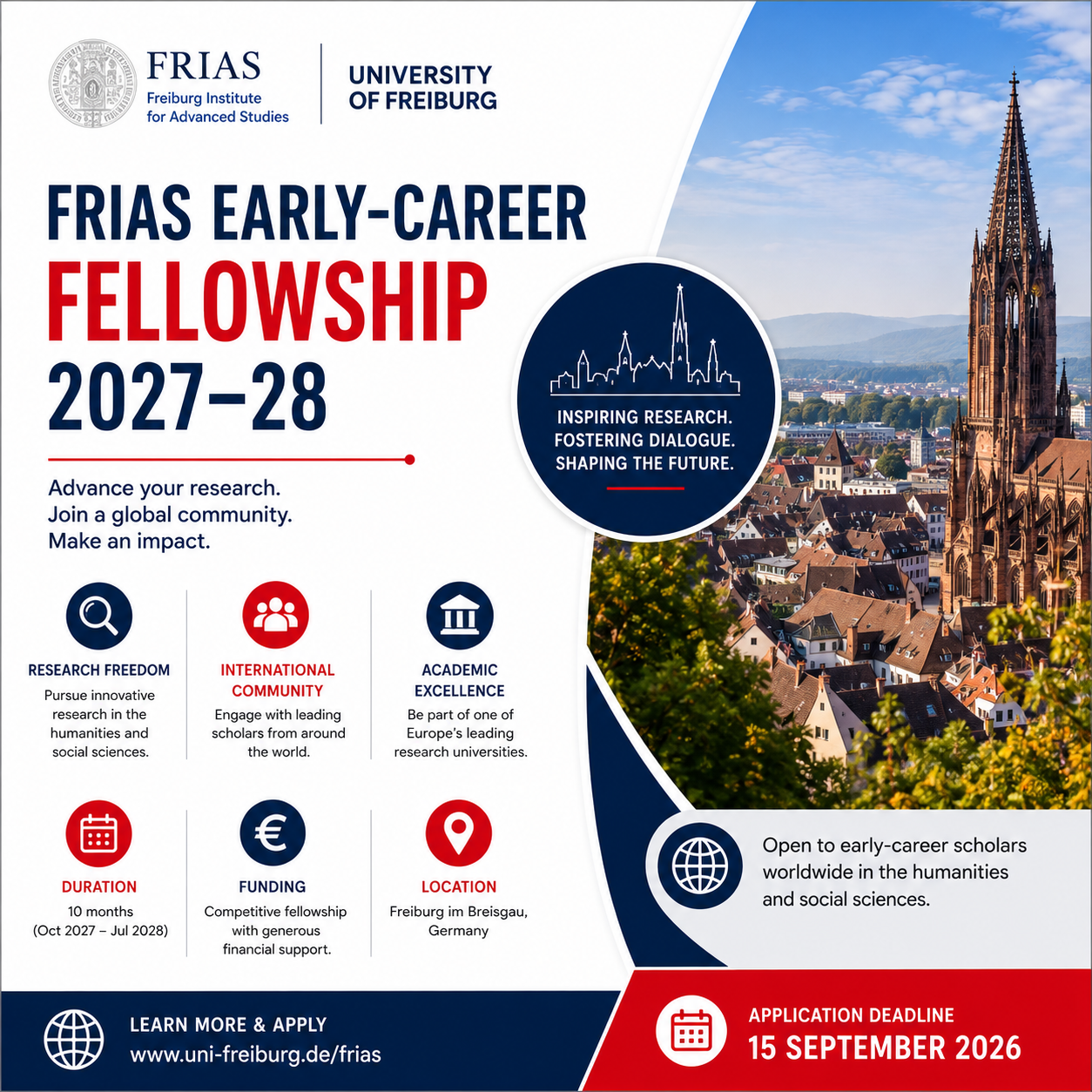 FRIAS Early Career Fellowship 2027–28