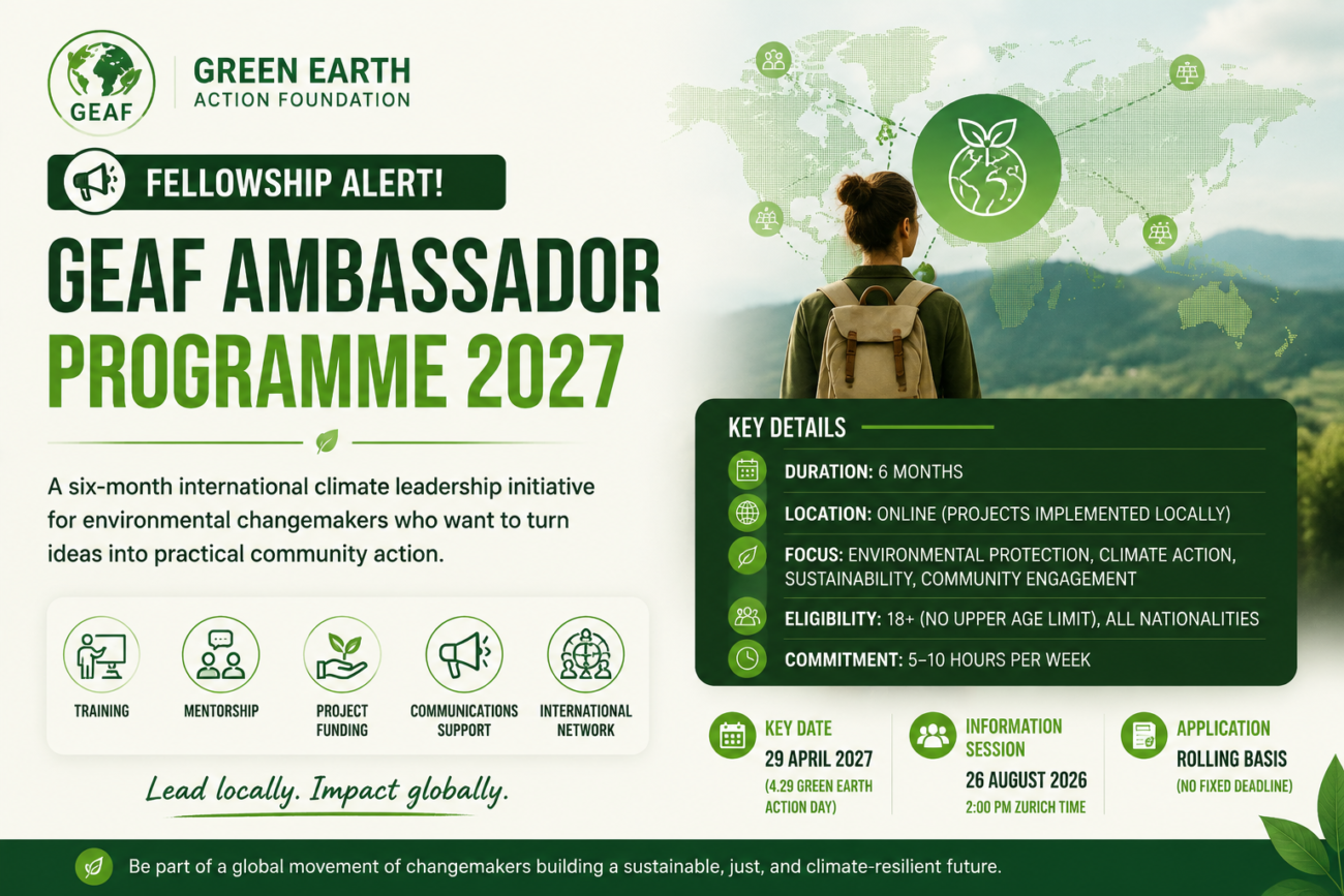 GEAF Ambassador Programme 2027