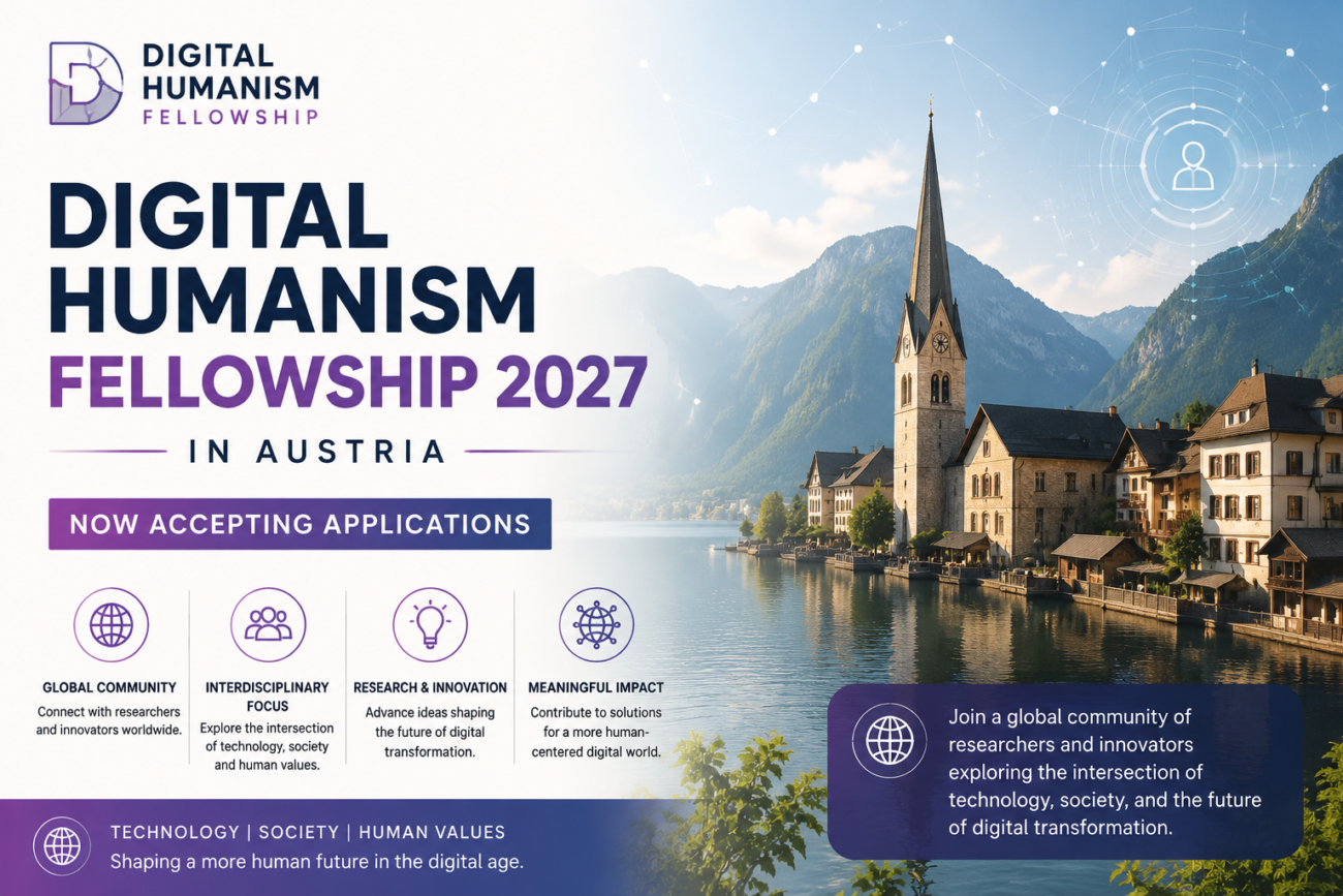 Digital Humanism Fellowship 2027