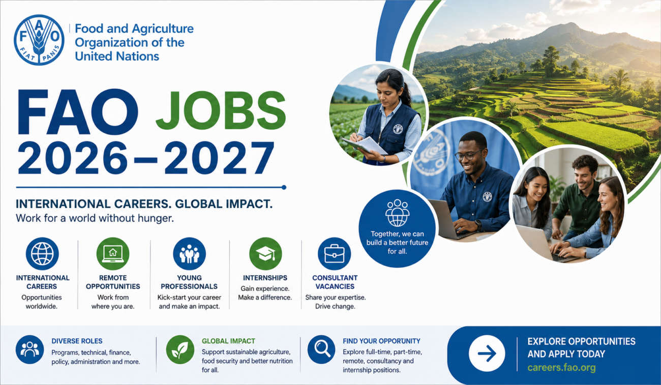 FAO Jobs 2026–2027