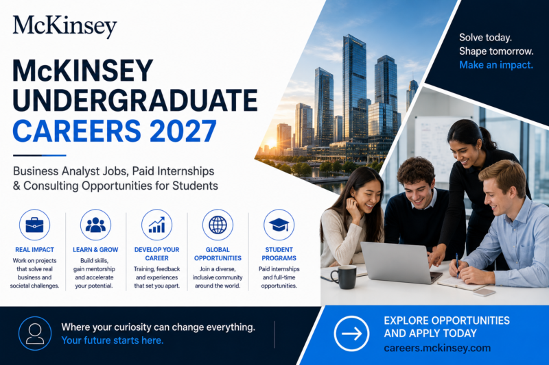 McKinsey Undergraduate Careers 2027