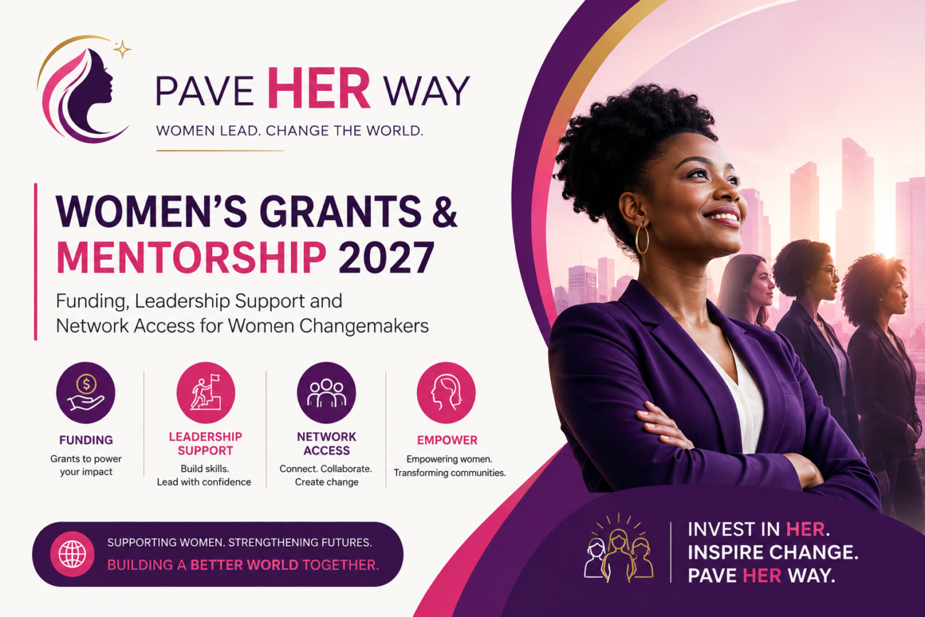 Pave HER Way Women's Grants & Mentorship 2027
