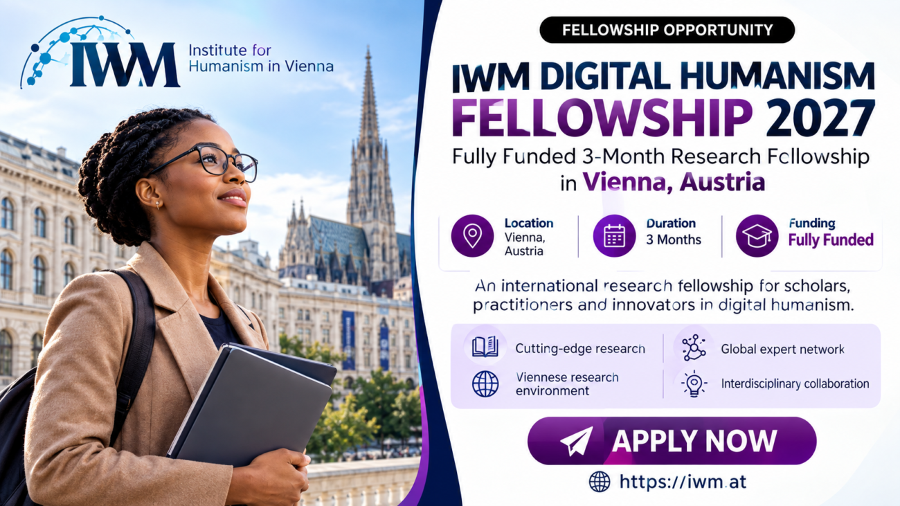 IWM Digital Humanism Fellowship 2027