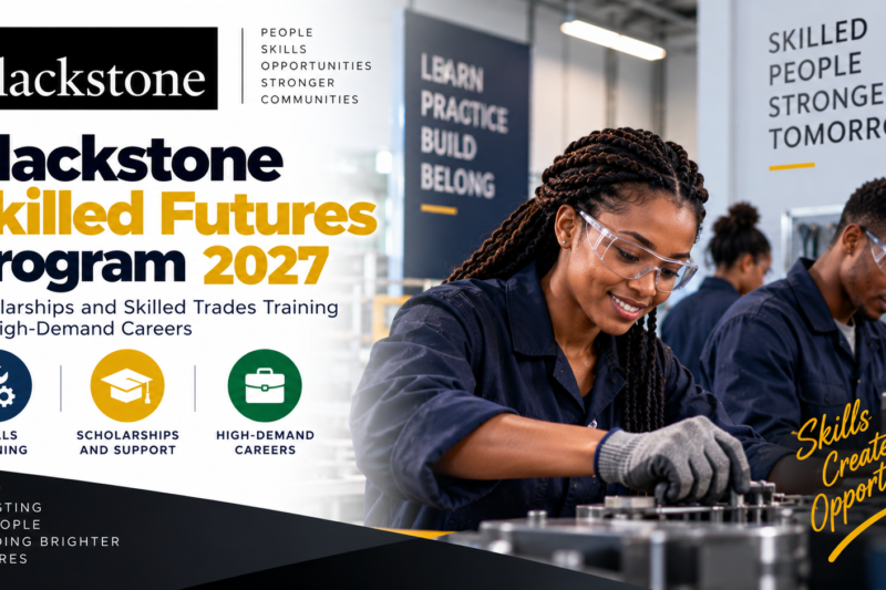🛠️ Blackstone Skilled Futures Program 2027: Scholarships and Skilled Trades Training for High-Demand Careers