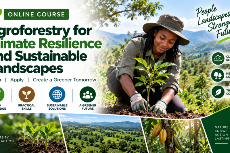 🌳Agroforestry for Climate Resilience and Sustainable Landscapes 2026 – Applications Open