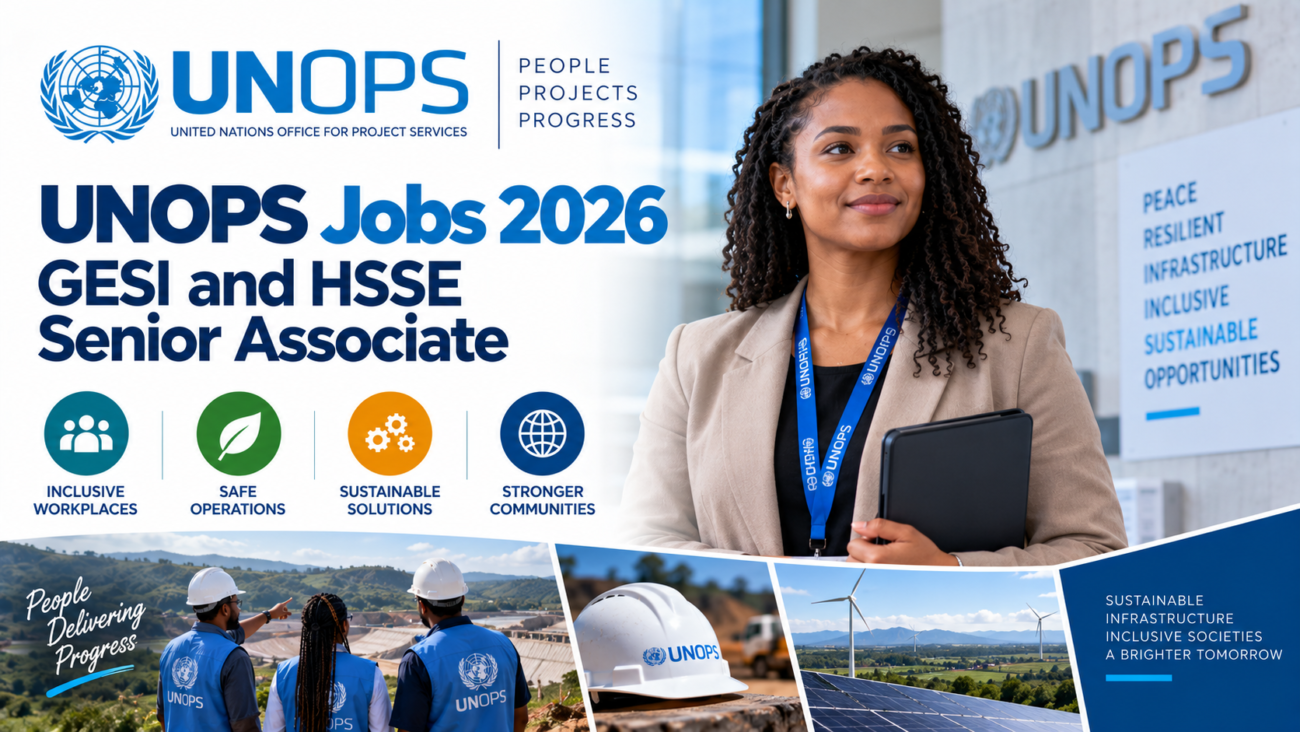 UNOPS Jobs 2026