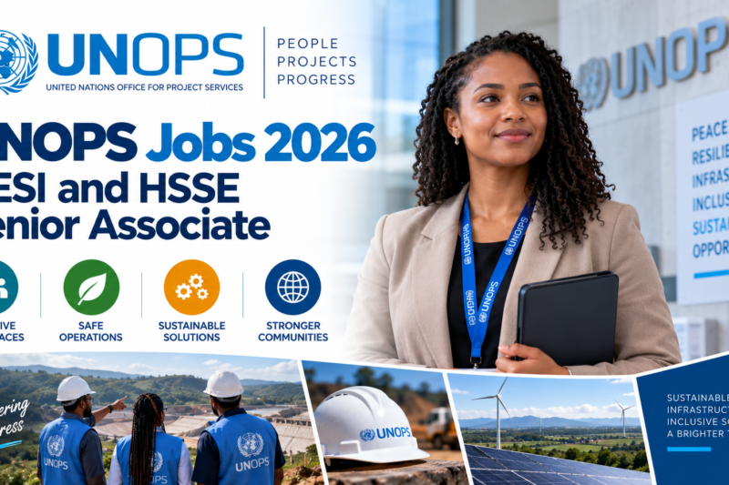 UNOPS Jobs 2026
