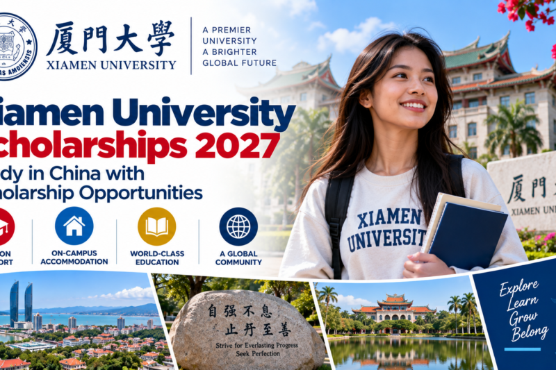 Xiamen University Scholarships 2027: Study in China with Scholarship Opportunities