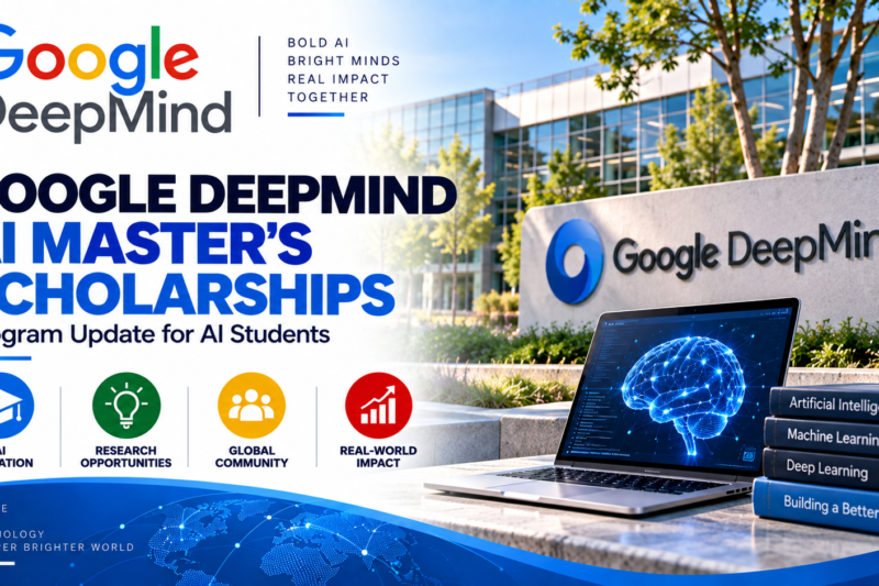 Google DeepMind AI Master’s Scholarships: Program Update for AI Students 🤖🎓