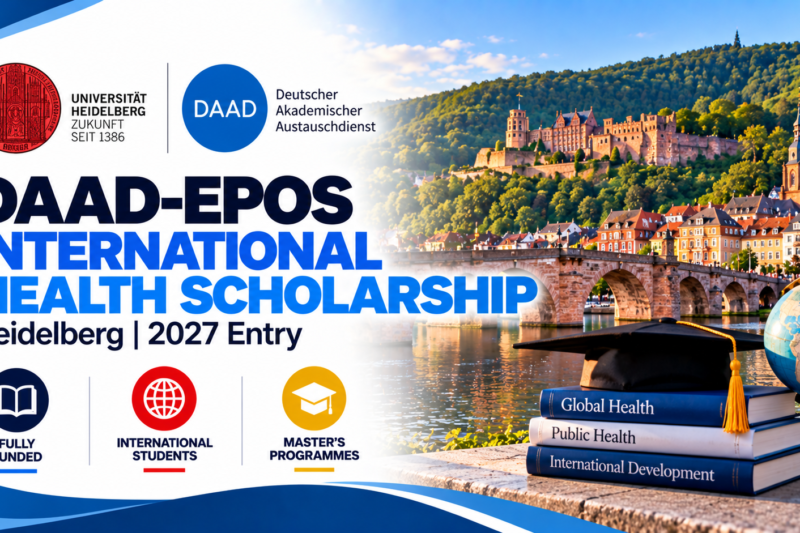 Heidelberg’s DAAD-EPOS International Health Scholarship Sets 15 October Deadline for September 2027 Entry