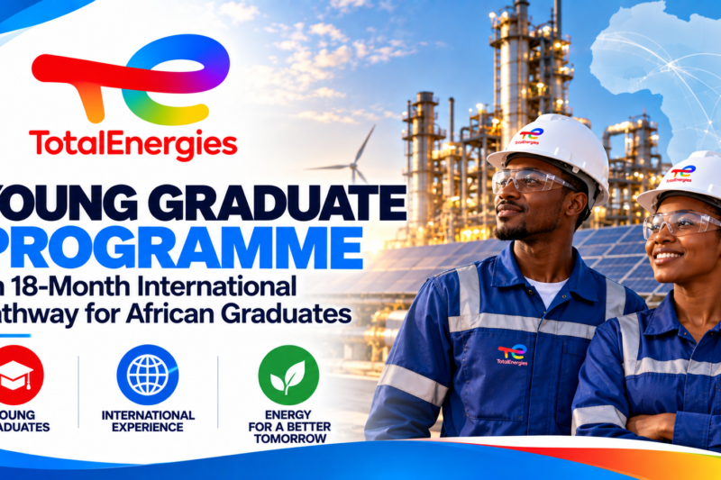 TotalEnergies Young Graduate Programme Offers African Graduates an 18-Month International Pathway