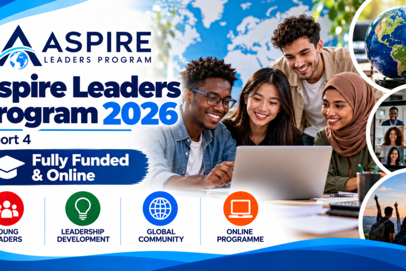 Aspire Leaders Program 2026 Cohort 4: Fully Funded Online Leadership Program for Emerging Leaders