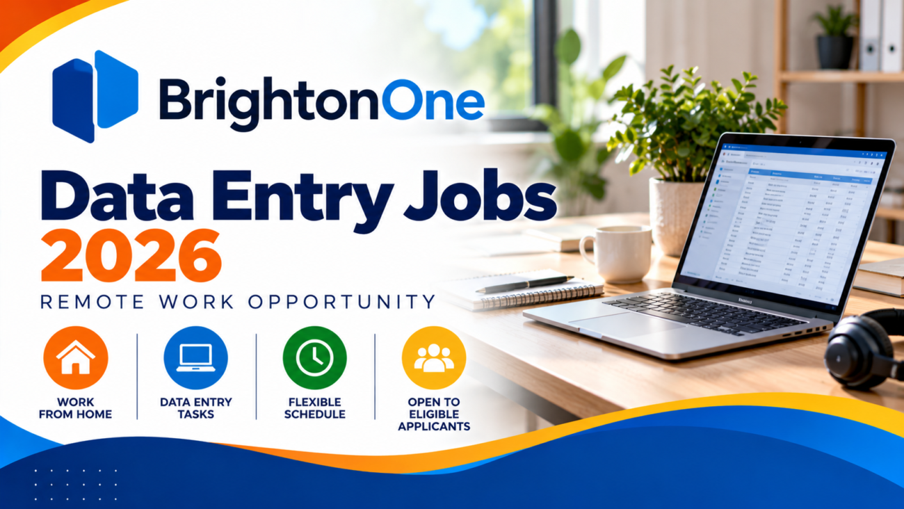 BrightonOne Data Entry Jobs