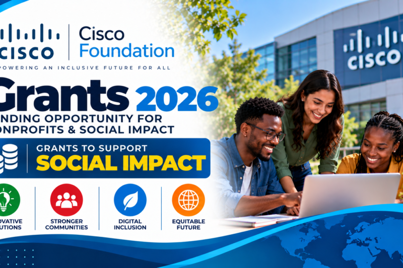 🌍 Cisco Foundation Grants 2026: Funding Opportunities for Nonprofits and Social Impact Organisations