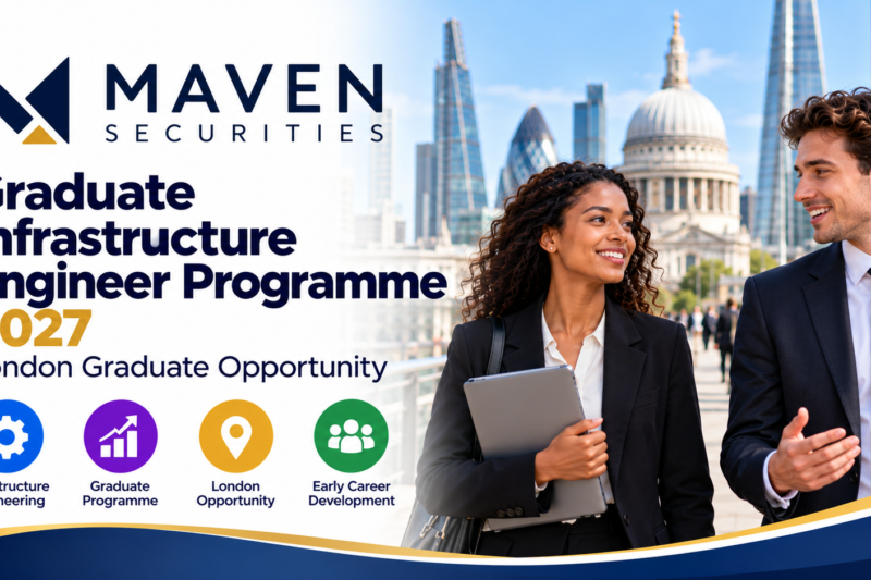 Maven Securities Graduate Infrastructure Engineer Programme 2027: London Graduate Opportunity 💻🇬🇧