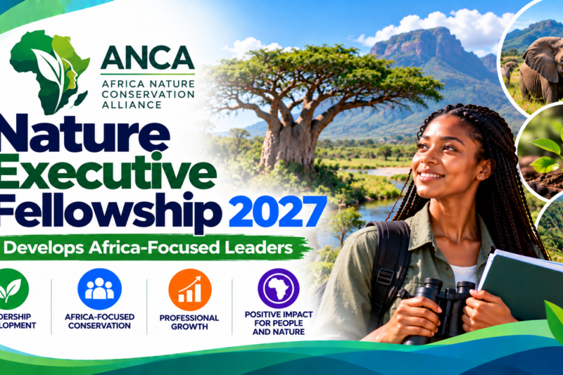 ANCA Nature Executive Fellowship 2027 Develops Africa-Focused Leaders