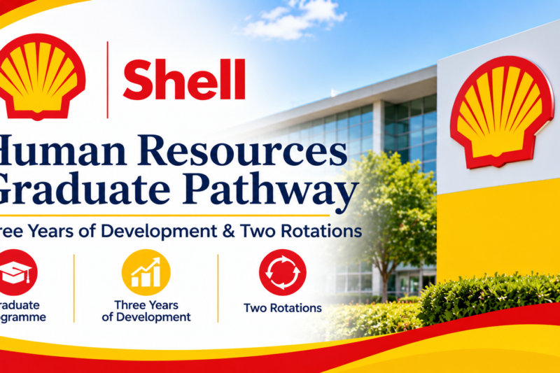 Shell Human Resources Graduate Pathway: Three Years of Development and Two Job Rotations 🌍💼