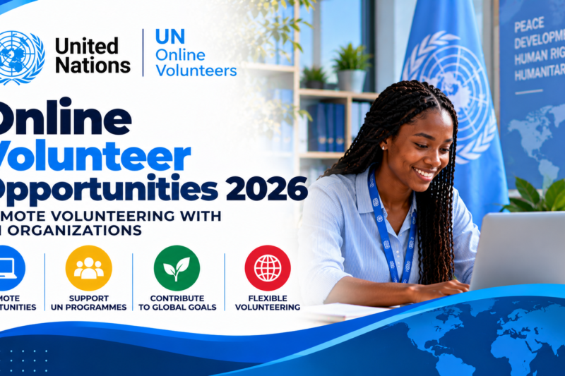 UN Online Volunteer Opportunities 2026 | Remote Volunteering with UN Organizations